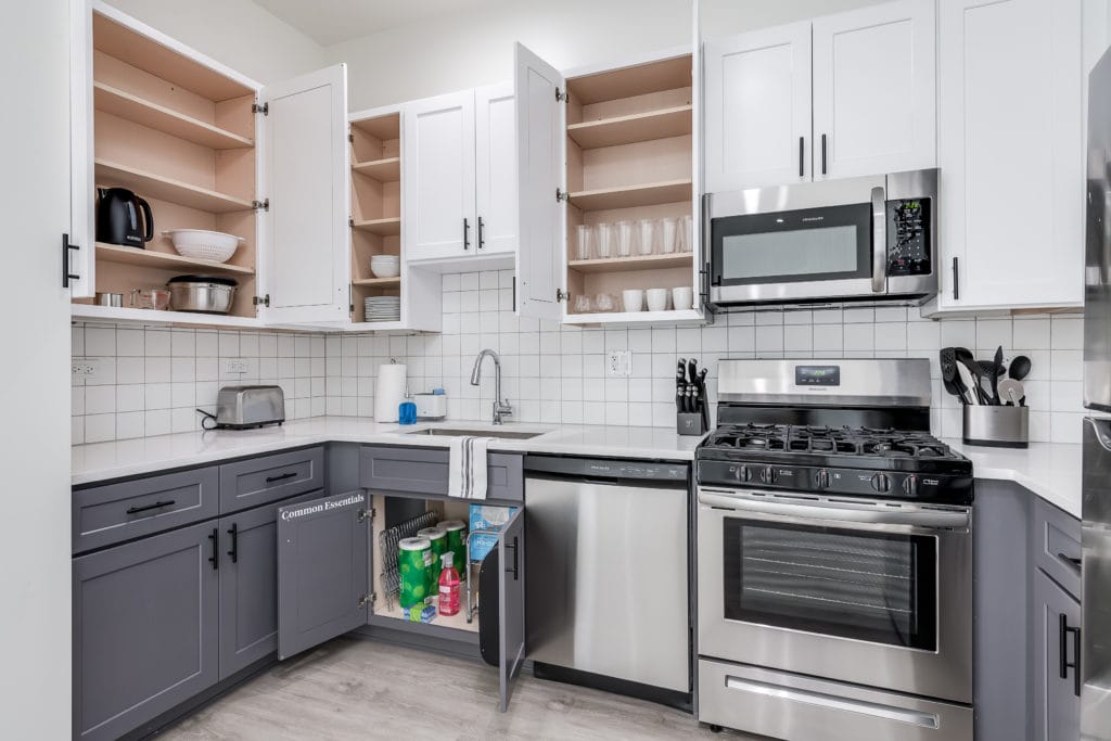 Addams Coliving Stocked Kitchen